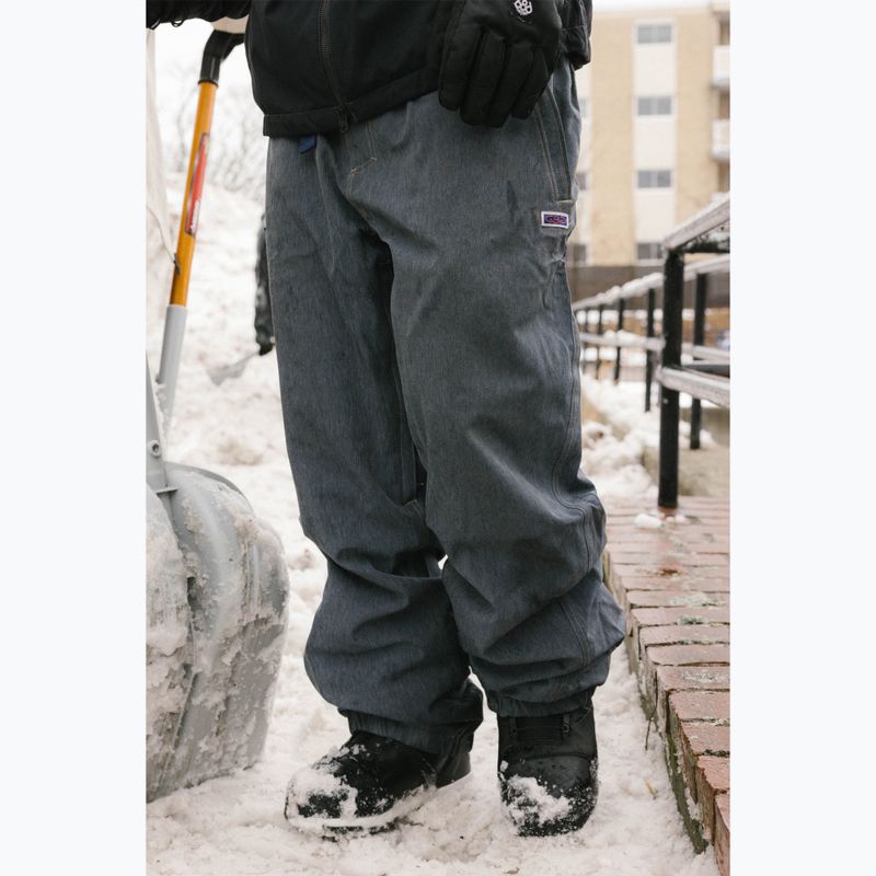 Pánske snowboardové nohavice 686 Deconstructed Dojo navy denim 13