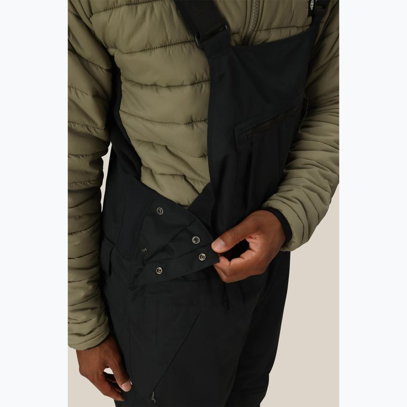 Pánske snowboardové nohavice 686 Hot Lap Insulated Bib black 5