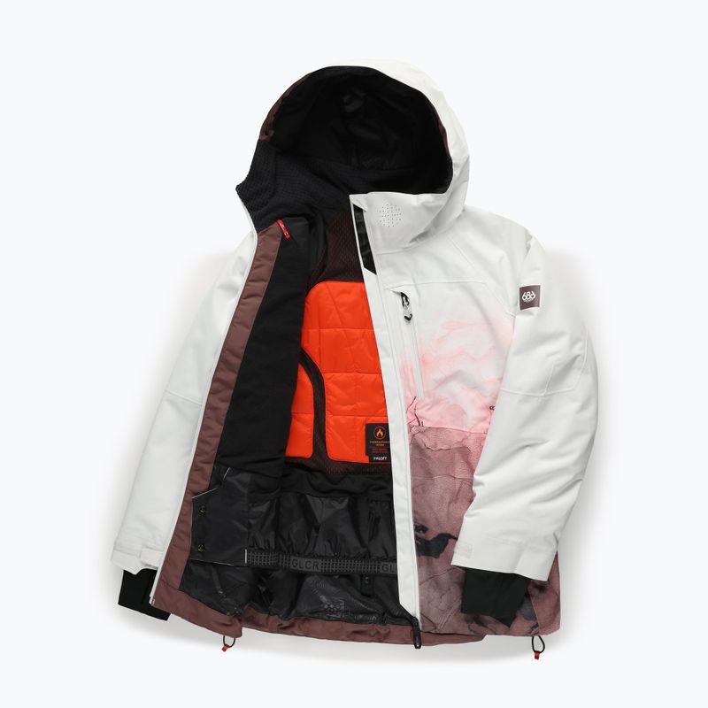 Dámska snowboardová bunda 686 Hydra Thermagraph peppercorn cloudbreak 8