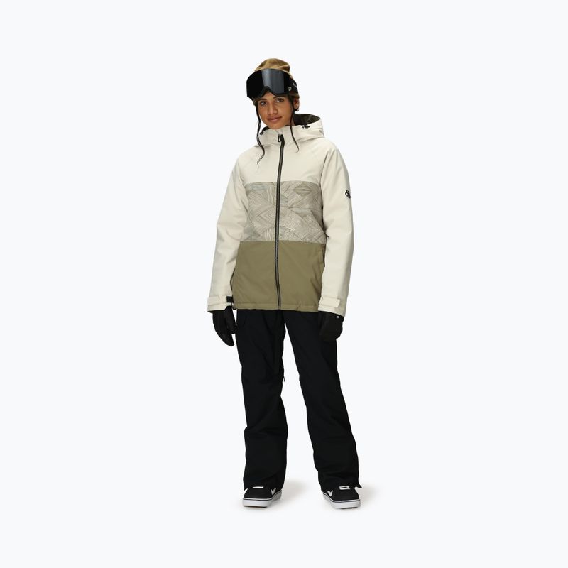 Dámska snowboardová bunda 686 Athena Insulated limestone colorblock 2