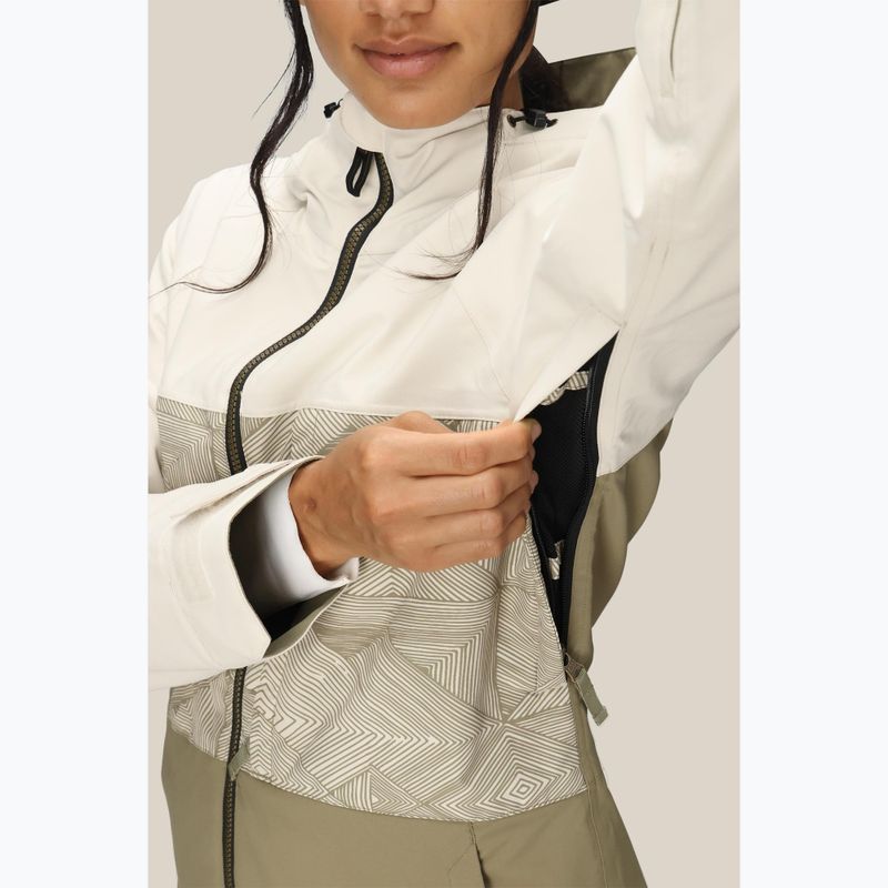 Dámska snowboardová bunda 686 Athena Insulated limestone colorblock 6