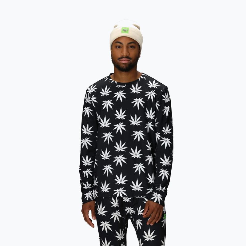 Pánska termoakčná mikina 686 x Huf Plantlife Base Layer huf plantlife