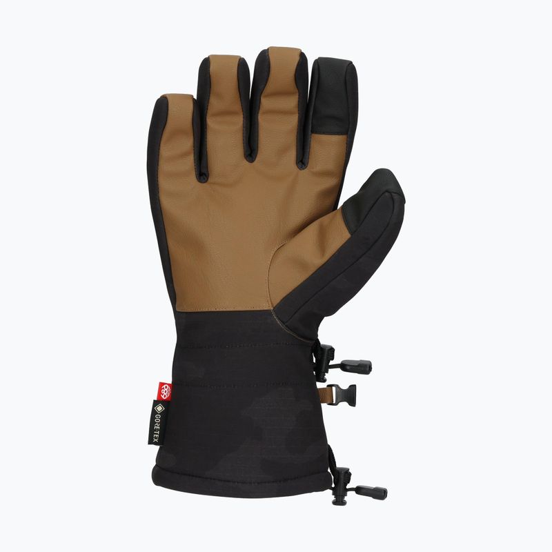 Pánske snowboardové rukavice 686 Gore-Tex Linear black camo 3