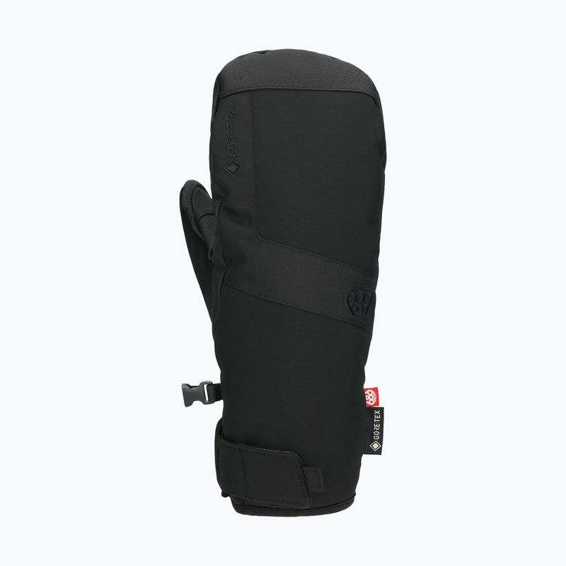 Pánske snowboardové palčiaky 686 Gore-Tex Linear Under Cuff Mitt black 2