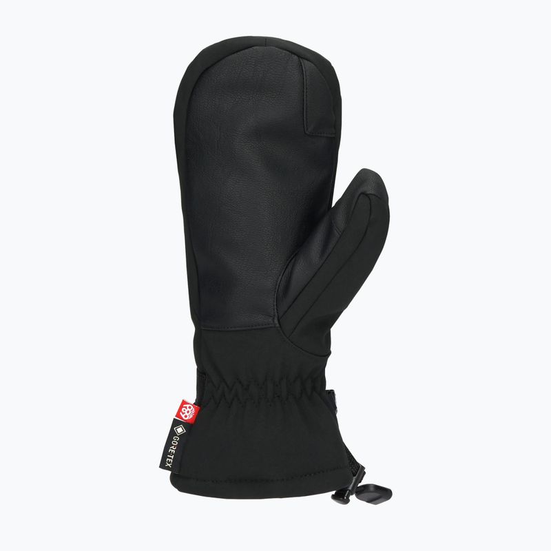 Dámske snowboardové rukavice 686 Gore-Tex Linear Mitt black 3