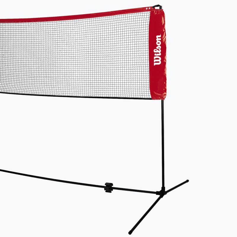 Tenisová sieť Wilson Starter Ez Tennis Net 6.1 m čierna/červená 2