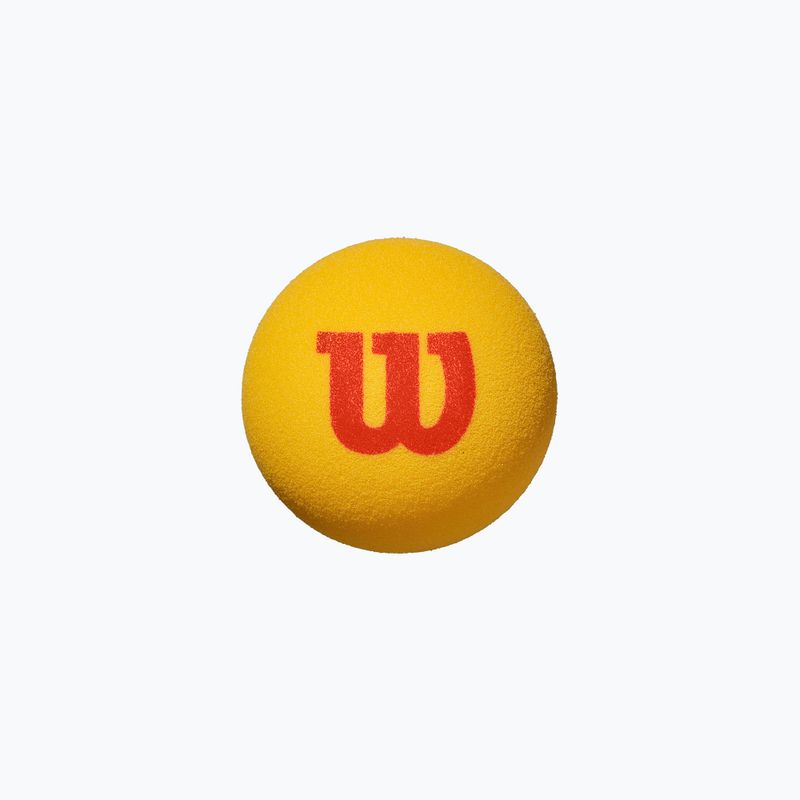 Detské tenisové loptičky Wilson Starter Tour Foam Tball 6 ks žltá WRZ259300 2