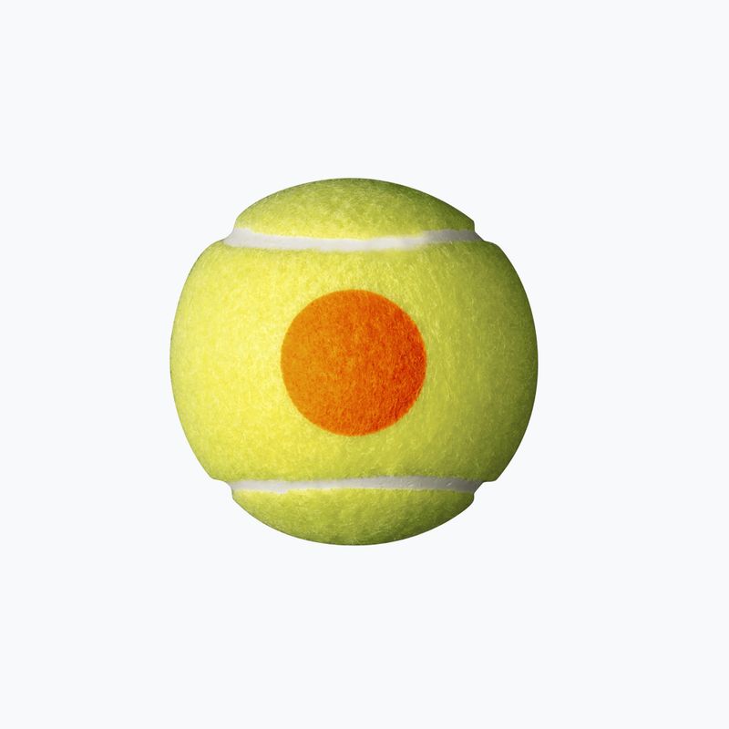 Wilson Starter Orange Tball detské tenisové loptičky 3 ks žlté WRT137300 4