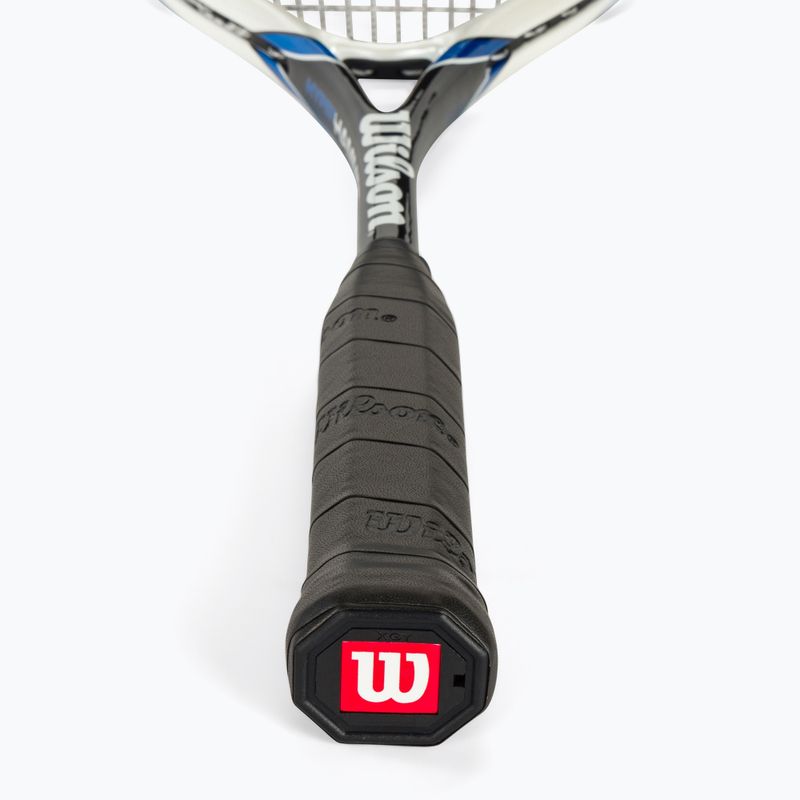 Squashová raketa Wilson Hyper Hammer 120 modrá/biela 3