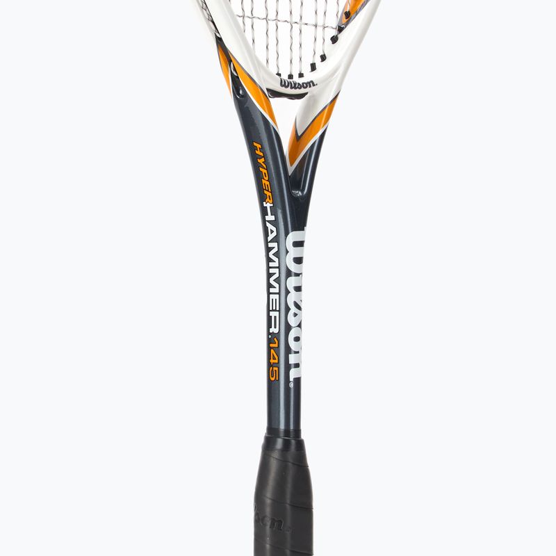 Squashová raketa Wilson Hyper Hammer 145 oranžová/šedá 4