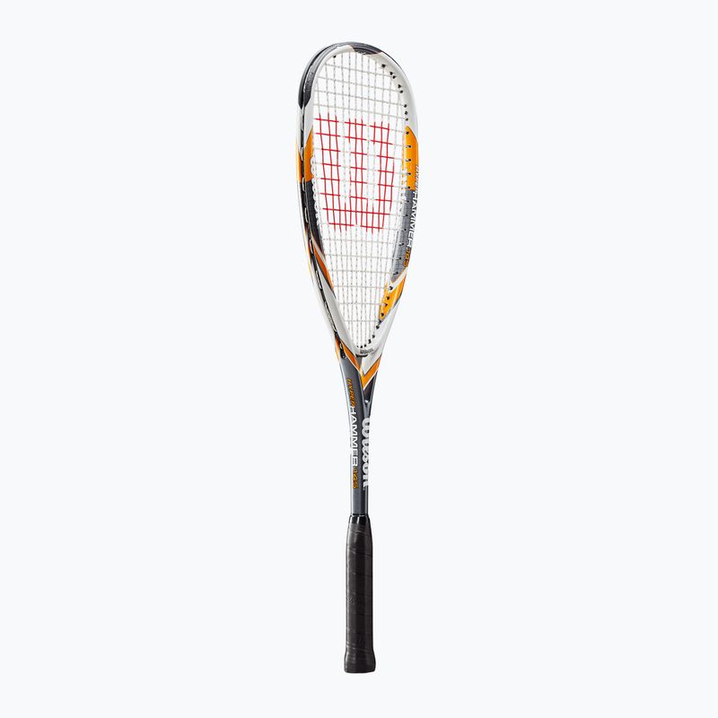 Squashová raketa Wilson Hyper Hammer 145 oranžová/šedá 7
