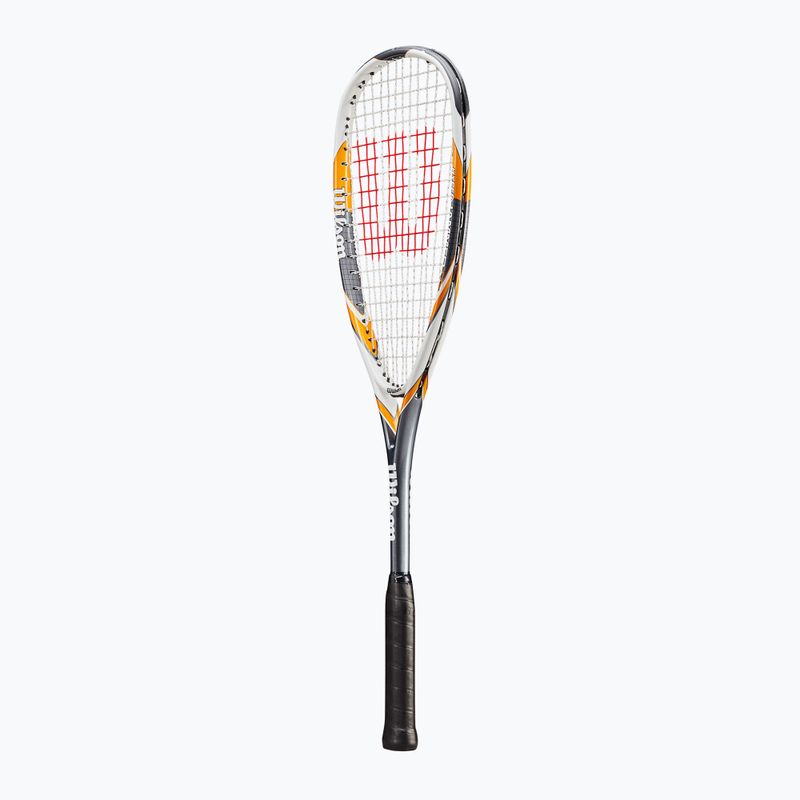 Squashová raketa Wilson Hyper Hammer 145 oranžová/šedá 8