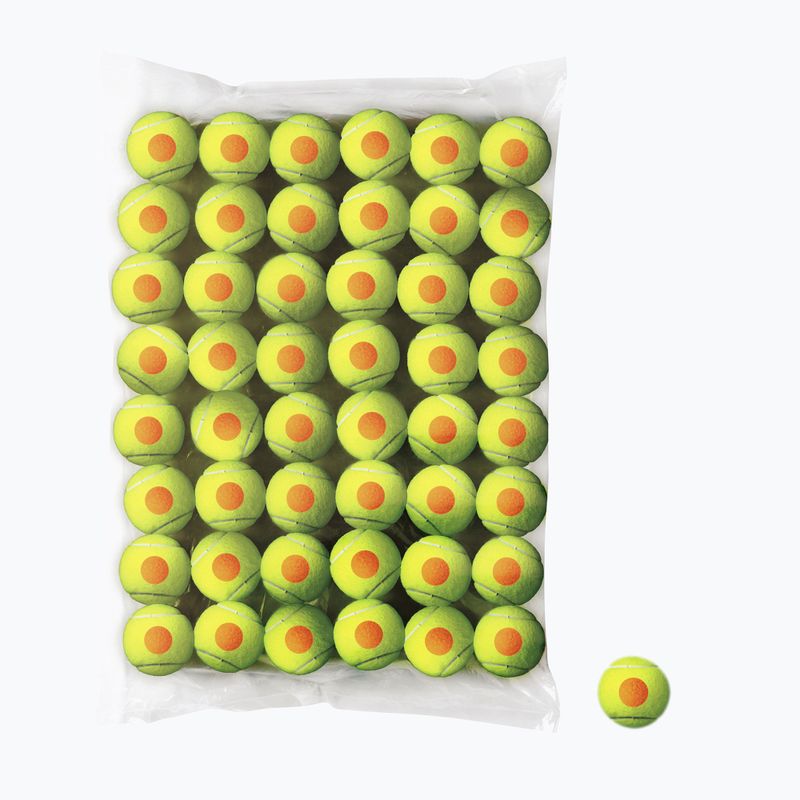 Wilson Starter Orange Tball detské tenisové loptičky 48 ks žlté WRT13730B