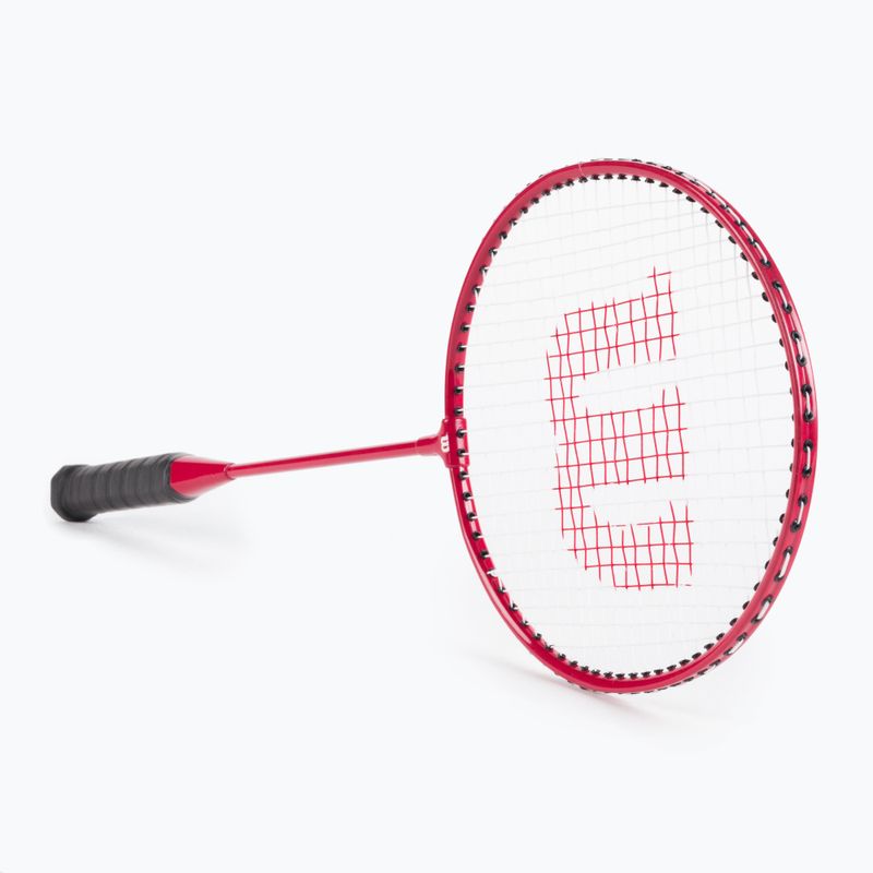 Wilson Tour Sada bedmintonových rakiet 4 ks červená WRT844400 3