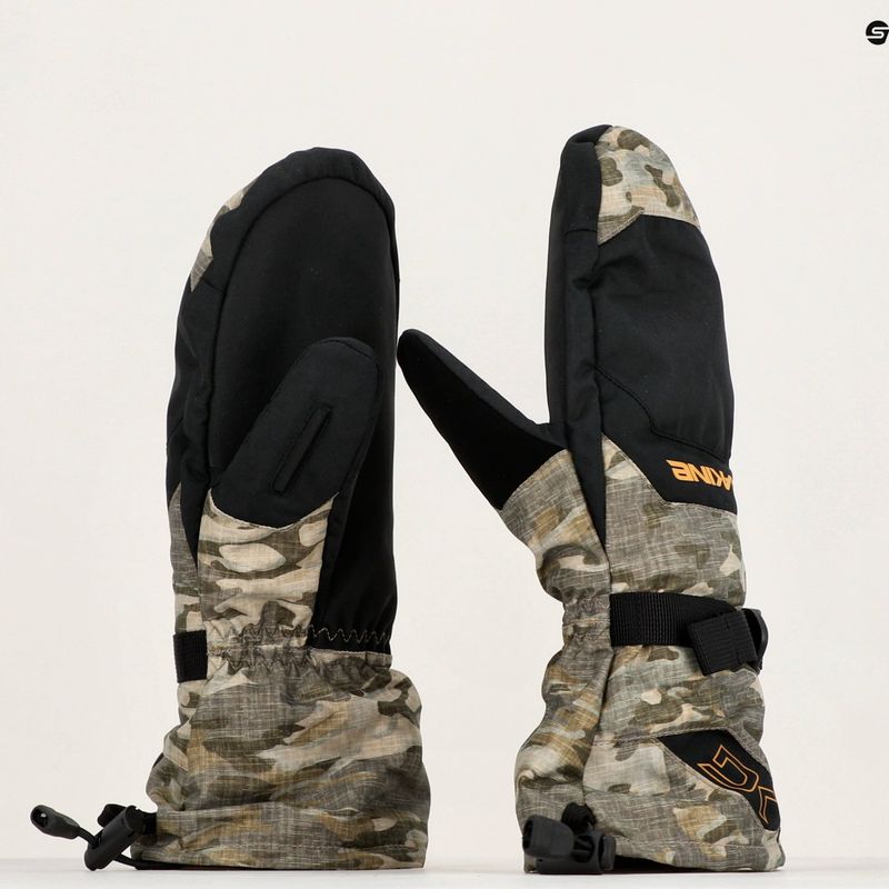 Dakine Scout Mitt vintage camo rukavice na snowboard 10