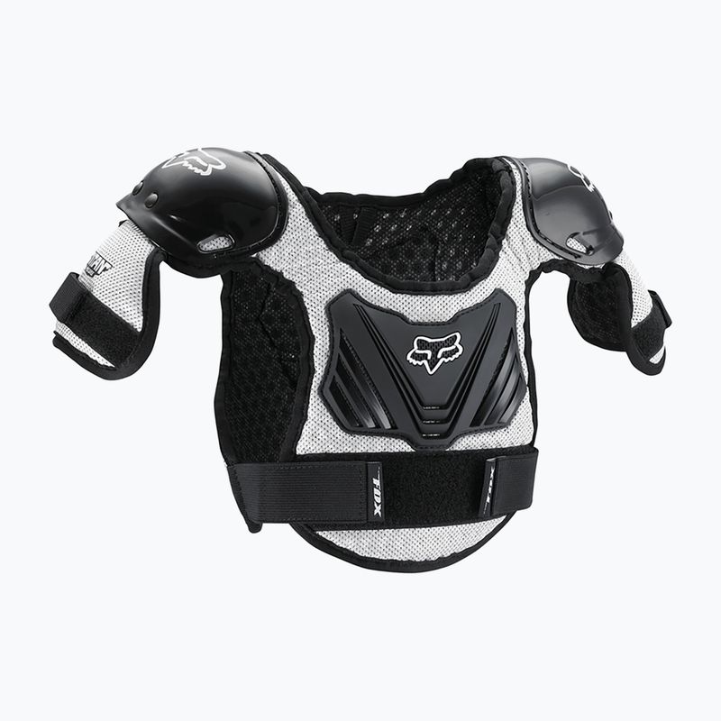 Fox Racing Peewee Titan Roost Deflector Jr black/silver detský tlmič na bicykel