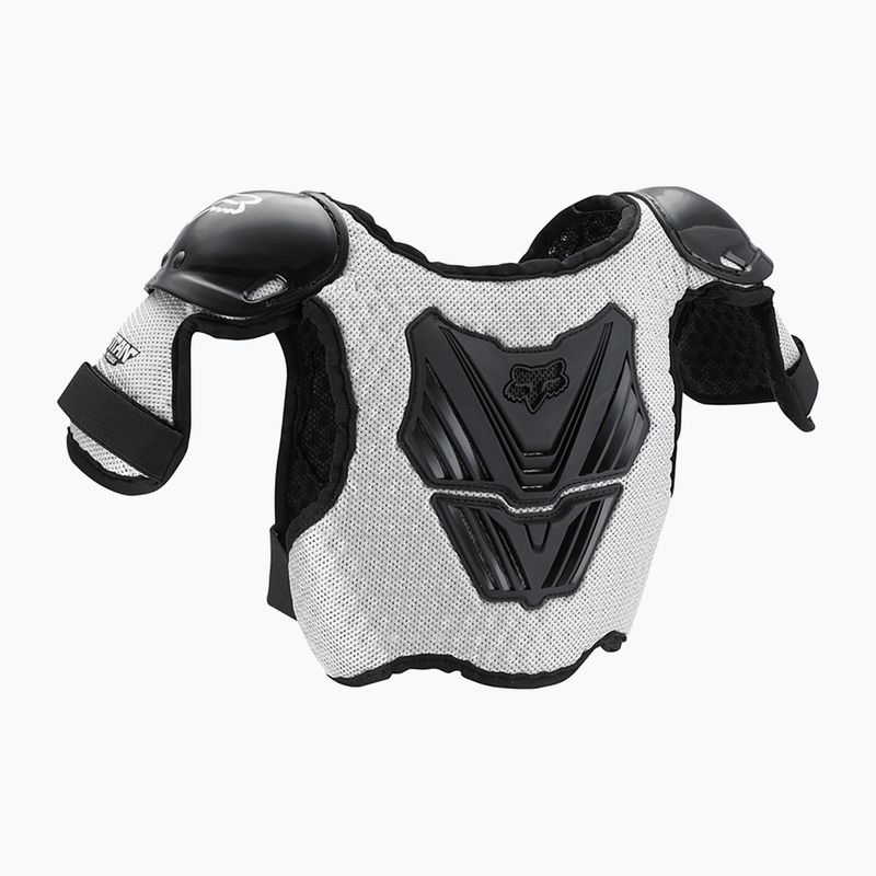 Fox Racing Peewee Titan Roost Deflector Jr black/silver detský tlmič na bicykel 2