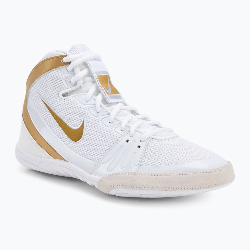 Boxerské topánky Nike Freek white/metallic gold/cool grey