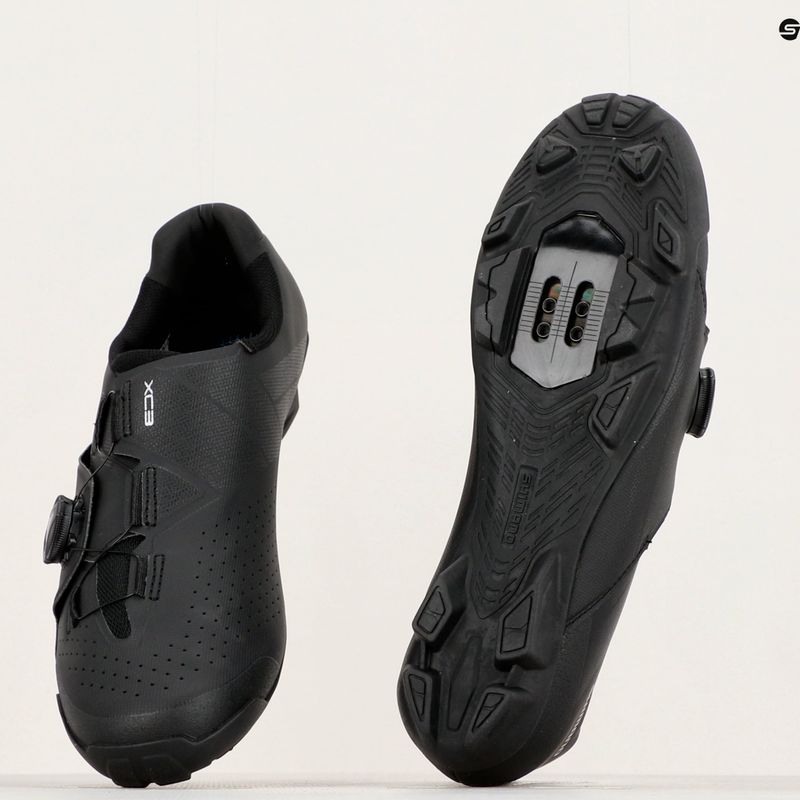 Pánska MTB cyklistická obuv Shimano SH-XC300 black 12