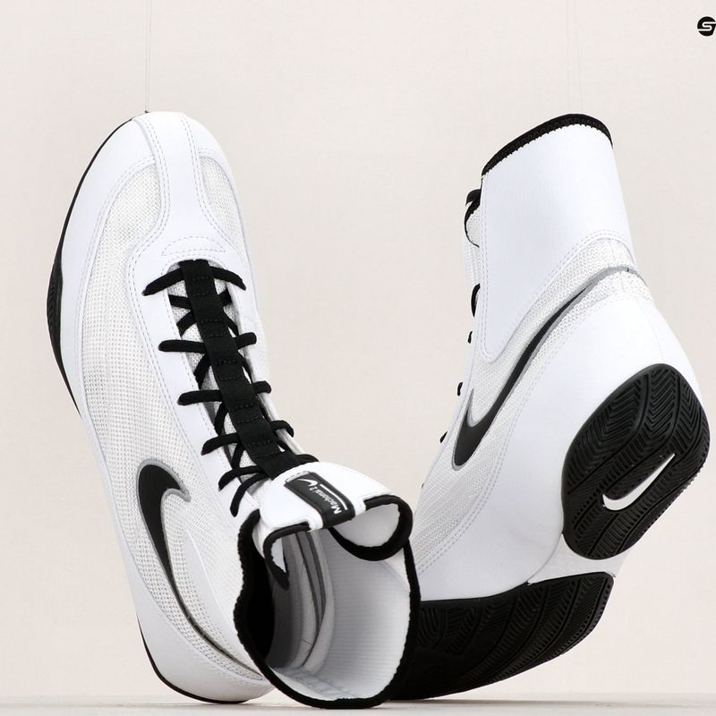 Boxerská obuv Nike Machomai 2 SE white/black/wolf grey 8