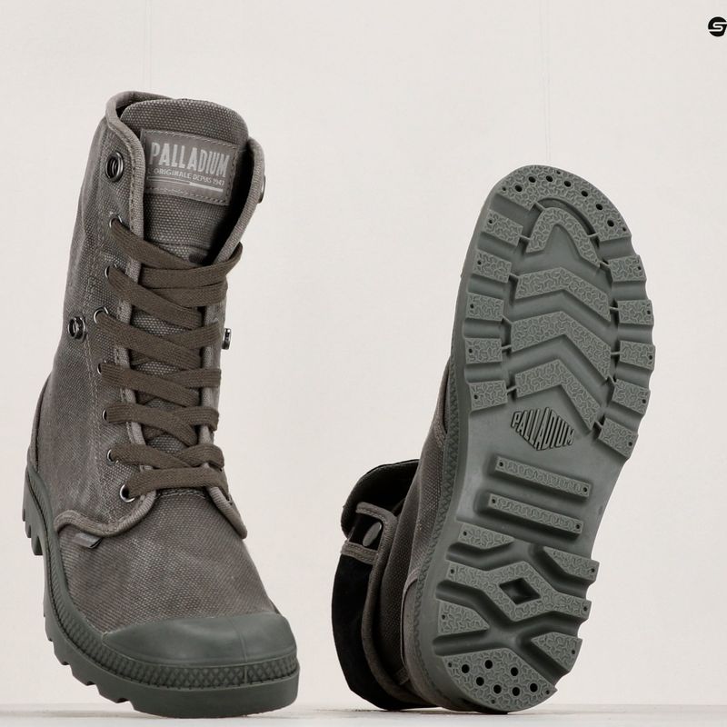 Dámske topánky Palladium Baggy metal/black 9