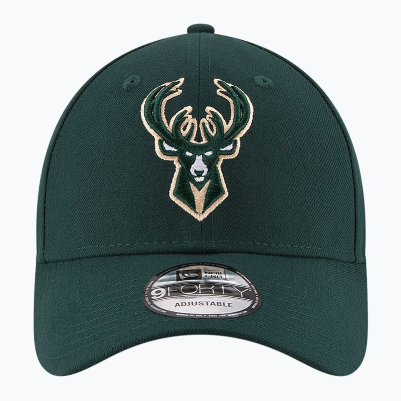 Šiltovka New Era NBA The League Milwaukee Bucks tmavozelená 4