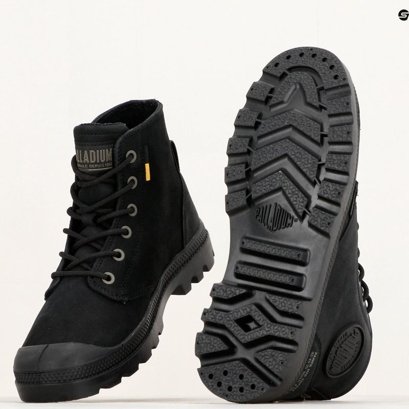 Topánky Palladium Pampa HI Supply LTH black/black 14