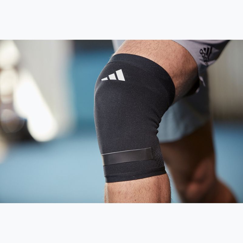 Kompresná kolenná bandáž adidas Performance Knee Support black/white 2