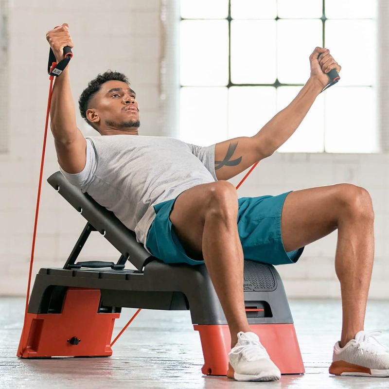 Multifunkčný step Reebok Deck red 8