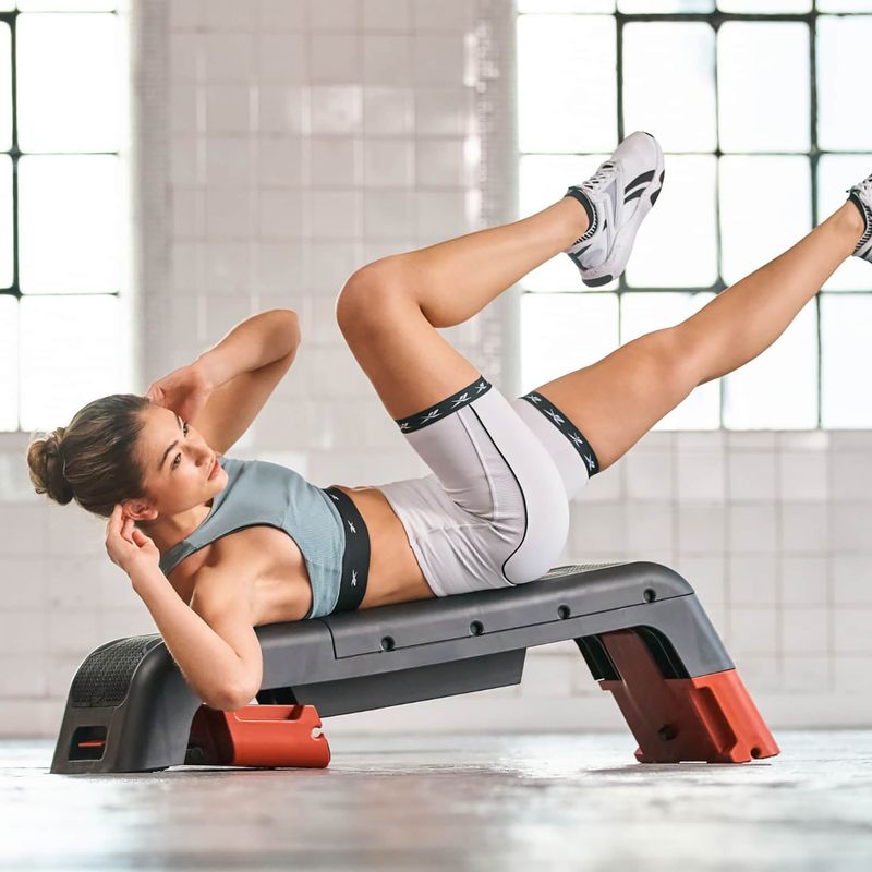 Multifunkčný step Reebok Deck red 10