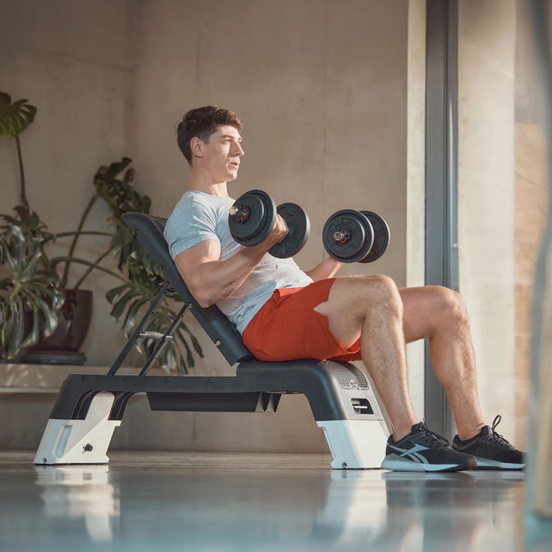 Multifunkčný step Reebok Deck white 13