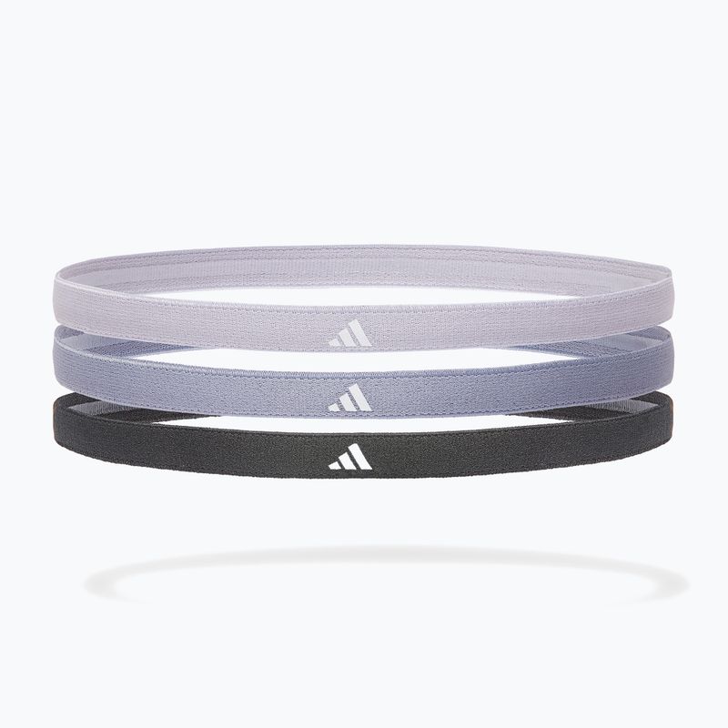Čelenka Adidas Hairbands 3szt. silver dawn/violet/legend ink