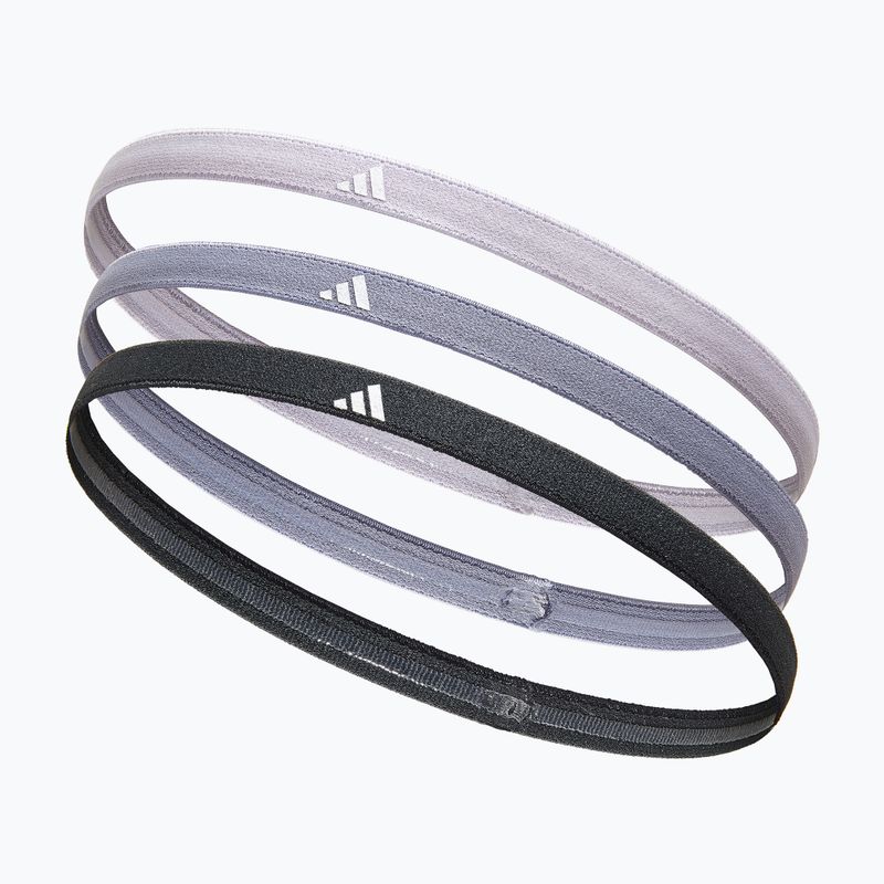 Čelenka Adidas Hairbands 3szt. silver dawn/violet/legend ink 2