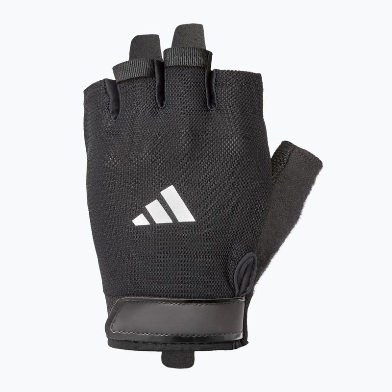 Fitness rukavice adidas Essential Training black/ white 2