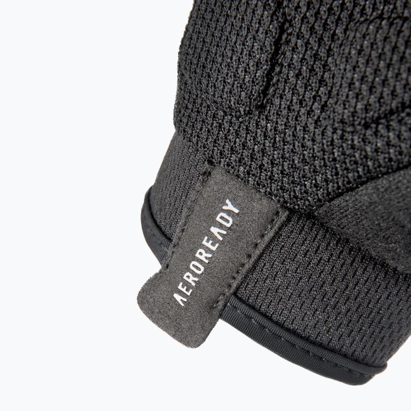 Fitness rukavice adidas Essential Training black/ white 7