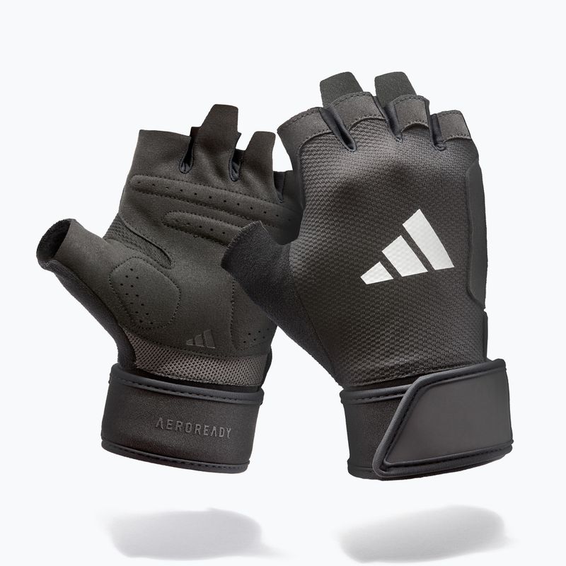 Tréningové rukavice adidas Strength Training Gloves black