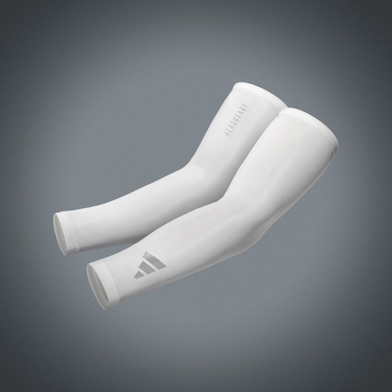Kompresní rukávky  adidas Aeroready Compression white 6