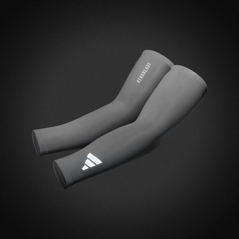 Kompresní rukávky  adidas Aeroready Compression white 7