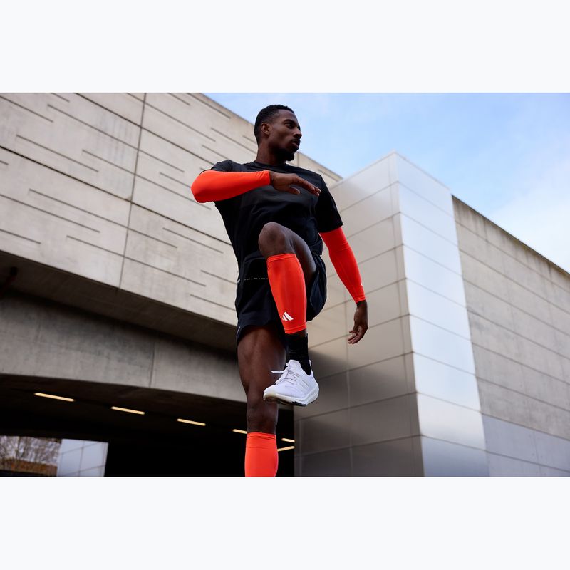 Kompresné návleky na lýtka Adidas Aeroready Compression na red 10