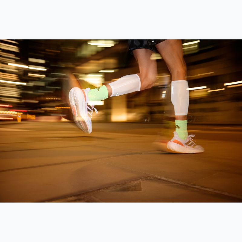 Kompresné návleky na lýtka Adidas Aeroready Compression white 8