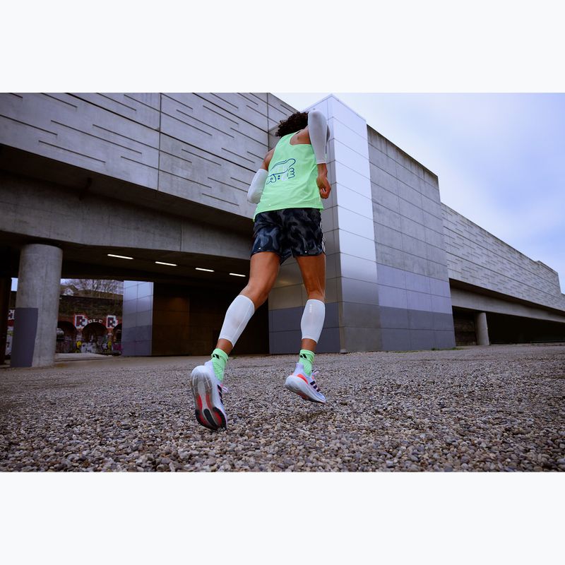 Kompresné návleky na lýtka Adidas Aeroready Compression white 10