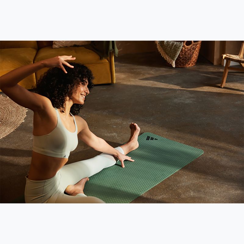 Fitness podložka adidas Yoga 6 mm legiend ivy 8