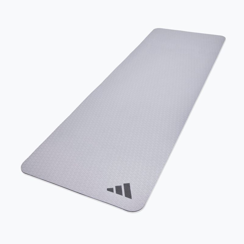 Fitness podložka adidas Yoga 6 mm silver/violet 2