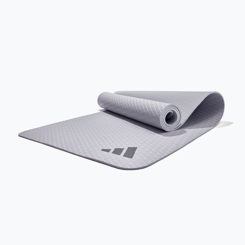 Fitness podložka adidas Yoga 6 mm silver/violet 6