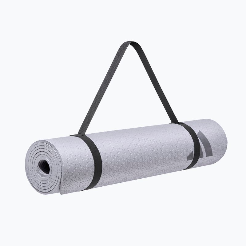 Fitness podložka adidas Yoga 6 mm silver/violet 9