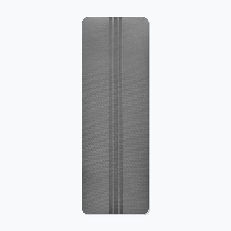 Jógová podložka adidas Double Sided Yoga grey