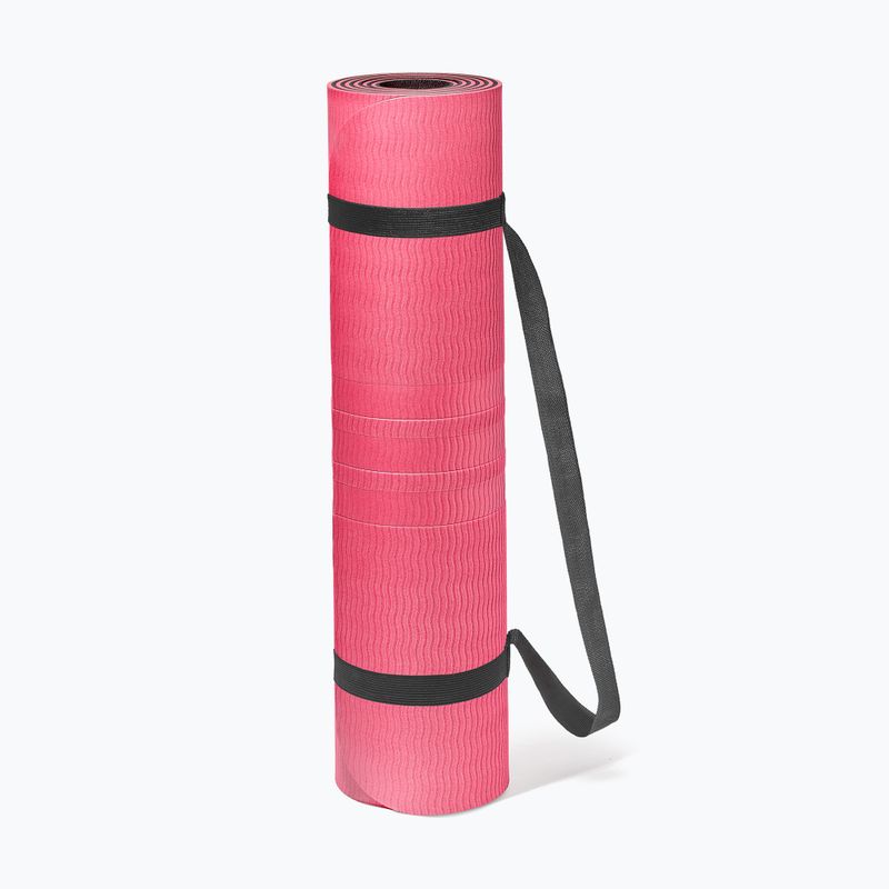 Jógová podložka adidas Double Sided Yoga pink fusion 7