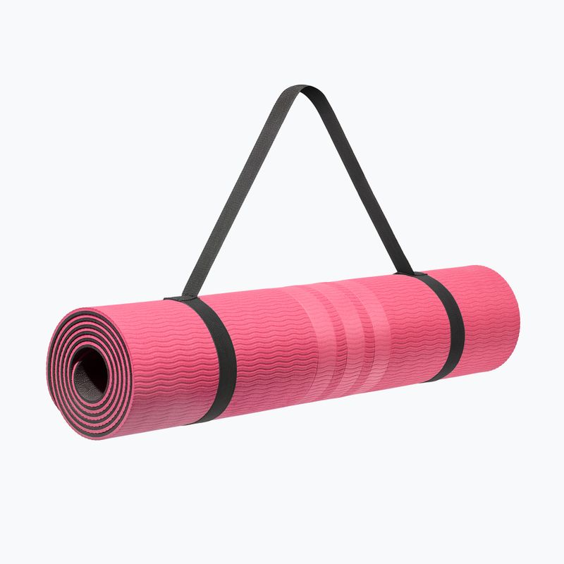 Jógová podložka adidas Double Sided Yoga pink fusion 8