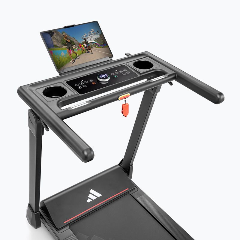 Bežecký pás elektrický adidas T-1 Folding Treadmill black 11
