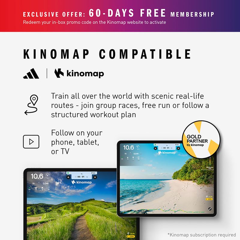 Bežecký pás elektrický adidas T-1 Folding Treadmill black 18